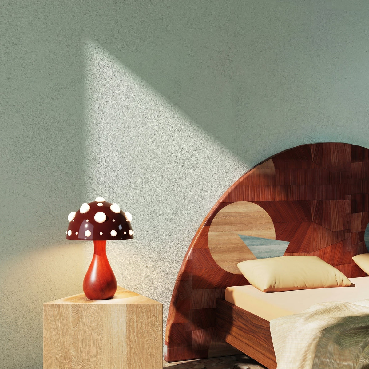 Designer Skovsvamp Bordlampe