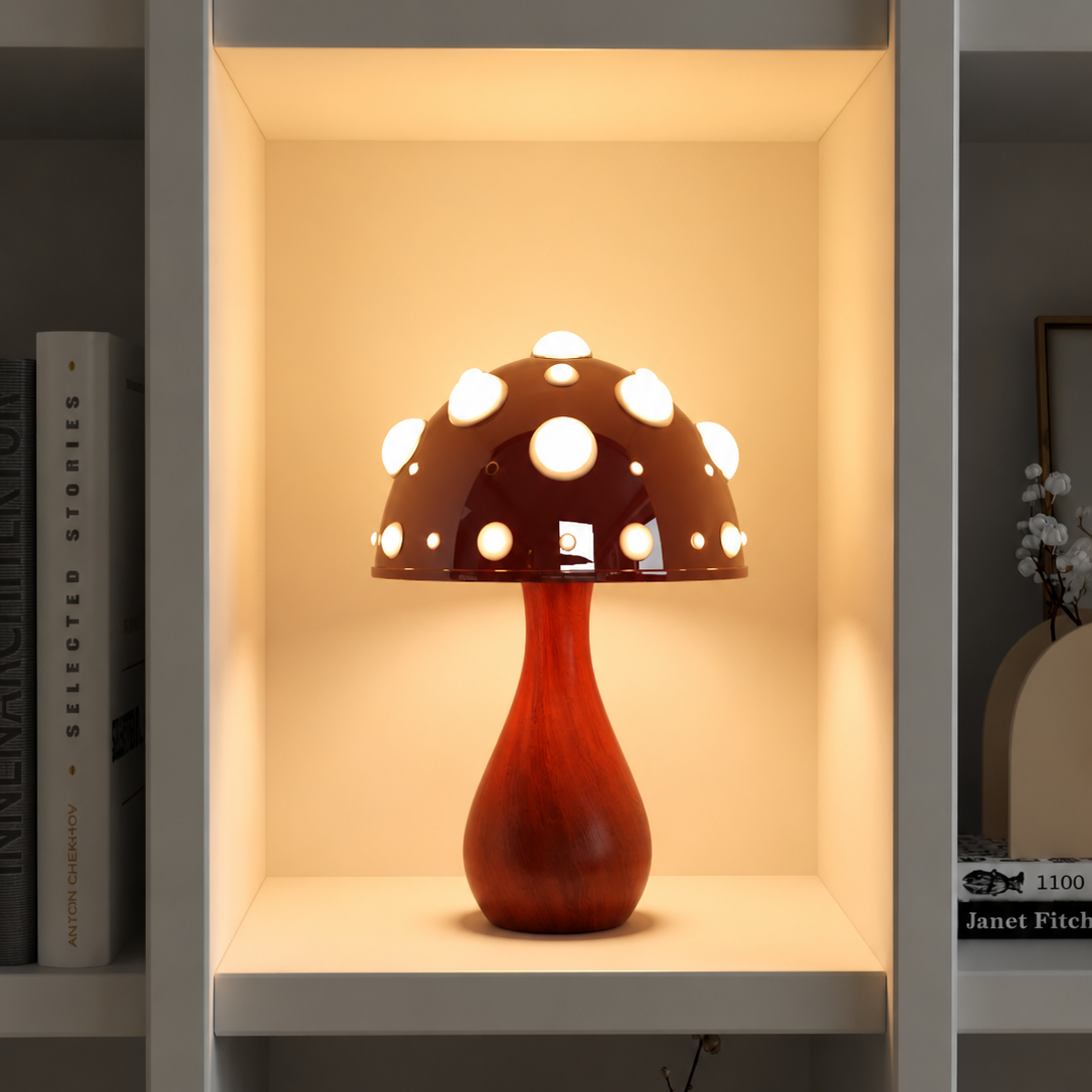 Designer Skovsvamp Bordlampe